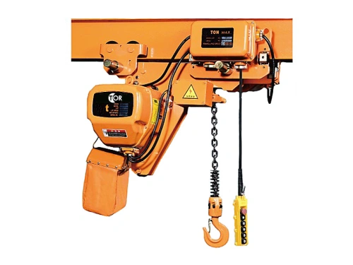 Таль передвижная с уменьшенной строительной высотой  2т  6м 380В электрическая цепная TOR HHBDSL-02 по ценам производителя в Казани с доставкой по всей России