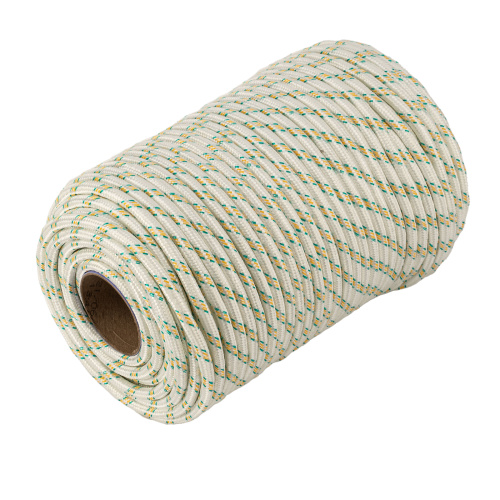 Фал плетеный капроновый с сердечником, 10 мм, L 100 м, 24-прядный, Сибртех купить в Москве с доставкой по всей России | ProtosMarket.ru