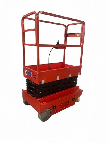 Подъемник ножничный самоходный аккумуляторный 240 кг, 4/6 м, 24/80 В/Ач TOR GTJZ DC по ценам производителя в Казани с доставкой по всей России