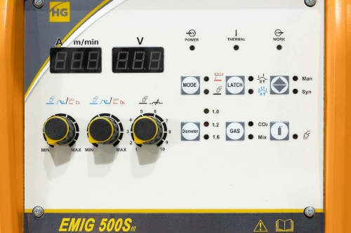 Сварочный полуавтомат HUGONG EMIG 500S III (открытый подающий) по ценам производителя в Казани с доставкой по всей России