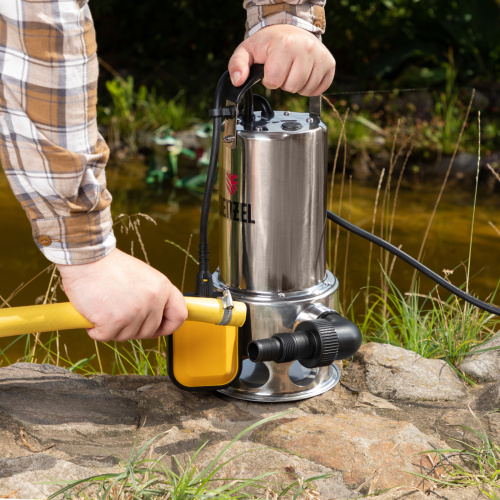 Дренажный насос DP1100X, 1100 Вт, подъем 11 м, 15500 л/ч Denzel купить в Москве с доставкой по всей России | ProtosMarket.ru