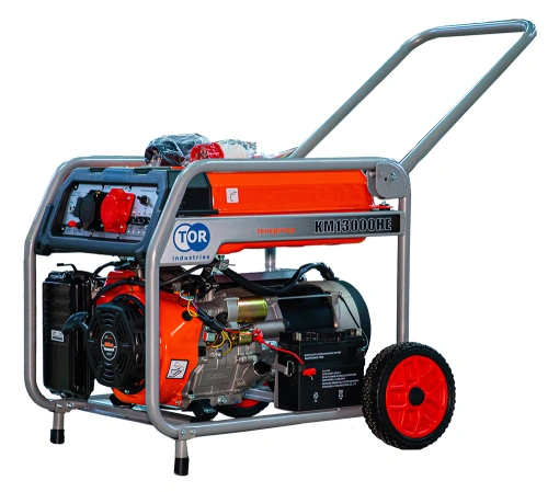 Генератор бензиновый 9,0 кВт 220В/380В с электростартером TOR KM13000HE купить в Москве с доставкой по всей России | ProtosMarket.ru