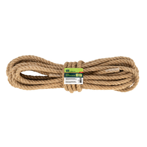 Канат льнопеньковый, D 12 мм, L 10 м Сибртех купить в Москве с доставкой по всей России | ProtosMarket.ru