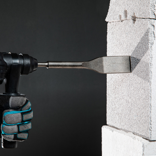 Зубило плоское, изогнутое 40 x 260 мм, SDS Plus Gross купить в Москве с доставкой по всей России | ProtosMarket.ru