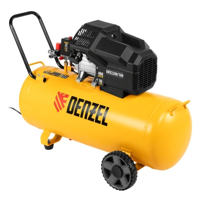 Компрессор воздушный DKV2200/100, Х-PRO 2.2 кВт, 400 л/мин, 100л Denzel купить в Москве с доставкой по всей России | ProtosMarket.ru