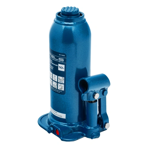 Домкрат гидравлический бутылочный, 10 т, h подъема 222-447 мм Stels по ценам производителя в Казани с доставкой по всей России