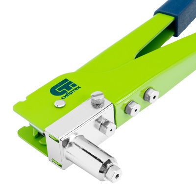 Заклепочник 270 мм, переставной 0-90 град, заклепки 2.4-3.2-4.0-4.8 мм Сибртех купить в Москве с доставкой по всей России | ProtosMarket.ru