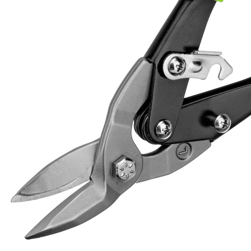 Ножницы по металлу, 250 мм, левый рез, сталь С55, двухкомпонентные рукоятки СИБРТЕХ купить в Москве с доставкой по всей России | ProtosMarket.ru