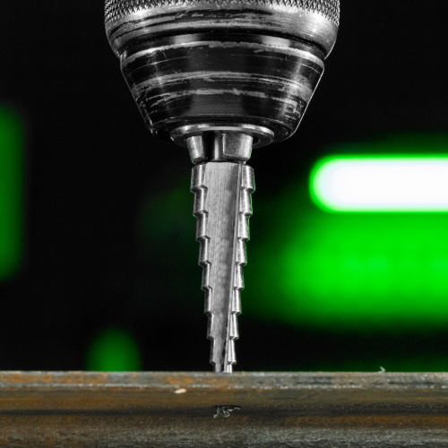 Сверло ступенчатое по металлу 4-5-6-7-8-9-10-11-12 мм, 4241 Сибртех купить в Москве с доставкой по всей России | ProtosMarket.ru