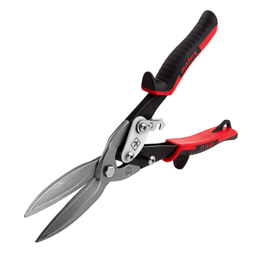 Ножницы по металлу, удлиненные, 290 мм, прямой рез, CrMo, двухкомпонентные обрезиненные рукоятки, PRO Matrix купить в Москве с доставкой по всей России | ProtosMarket.ru