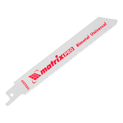 Полотна универсальные для сабельной пилы S922VF, 125/1.8-2.5 мм, Bimetal, 2 шт, Pro Matrix купить в Москве с доставкой по всей России | ProtosMarket.ru