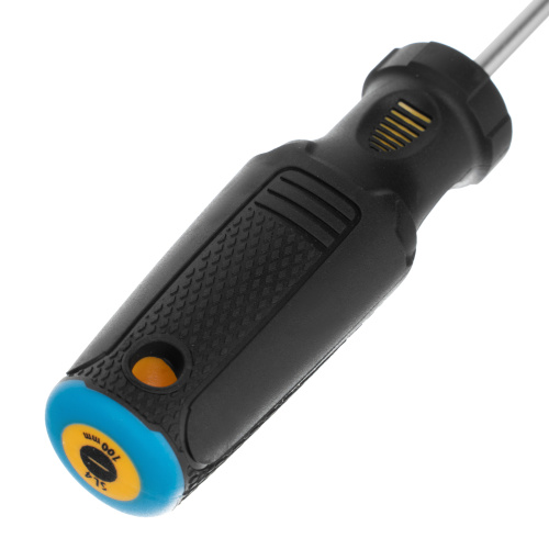 Отвертка SL4х100 мм, CrV, трехкомпонентная рукоятка Denzel по ценам производителя в Казани с доставкой по всей России