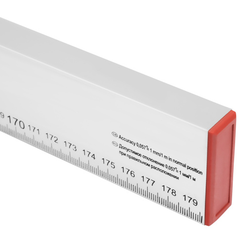 Уровень алюминиевый, 1800 мм, 2 глазка, линейка Sparta по ценам производителя в Казани с доставкой по всей России