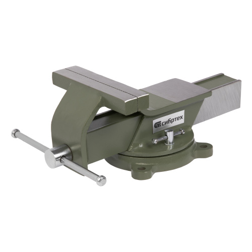 Тиски слесарные, 150 мм, стальные, поворотные Сибртех купить в Москве с доставкой по всей России | ProtosMarket.ru