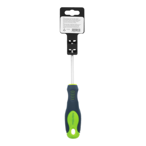 Отвертка, PZ2 х 100 мм, CrV, двухкомпонентная рукоятка Сибртех купить в Москве с доставкой по всей России | ProtosMarket.ru