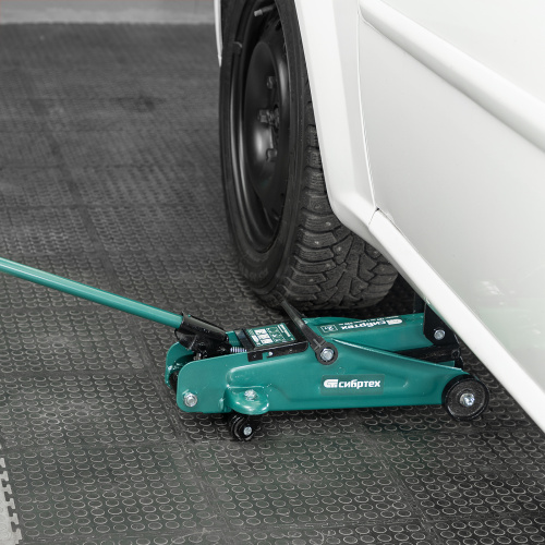 Домкрат гидравлический подкатной, 2 т, 127-330 мм Сибртех по ценам производителя в Казани с доставкой по всей России