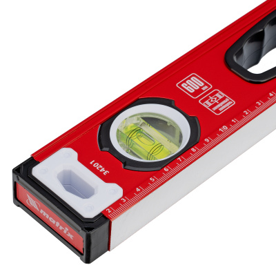 Уровень алюминиевый, фрезерованный, 3 глазка, рукоятки, 600 мм Matrix по ценам производителя в Казани с доставкой по всей России