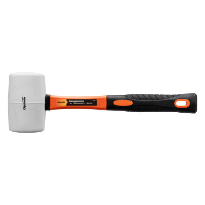 Киянка резиновая, 680 г, белая резина, фибергласовая рукоятка Sparta купить в Москве с доставкой по всей России | ProtosMarket.ru