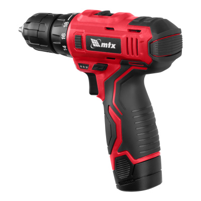 Дрель-шуруповерт аккумуляторная MCDL-12-02P, Li-Ion, 12 В, 2 акк. MTX по ценам производителя в Казани с доставкой по всей России
