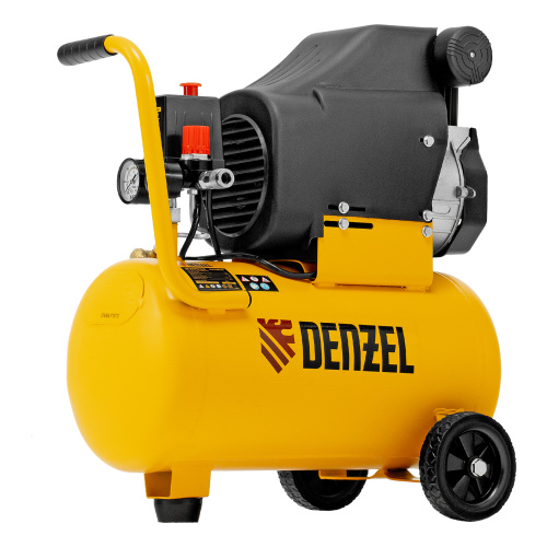 Компрессор воздушный DLC1300/24 безмасляный 1.3 кВт, 24 литра, 206 л/мин Denzel купить в Москве с доставкой по всей России | ProtosMarket.ru