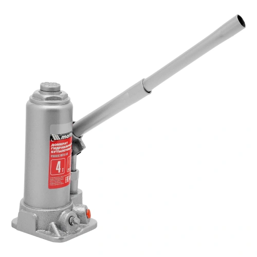 Домкрат гидравлический бутылочный, 4 т, высота подъема 194-372 мм, в пластиковый кейсе Matrix купить в Москве с доставкой по всей России | ProtosMarket.ru