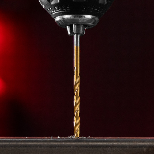 Сверло по металлу, 3.2 мм, HSS, нитридтитановое покрытие, цилиндрический хвостовик Matrix купить в Москве с доставкой по всей России | ProtosMarket.ru