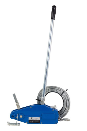 Лебедка рычажная тросовая TOR МТМ 800 0,8 т L=20м купить в Москве с доставкой по всей России | ProtosMarket.ru