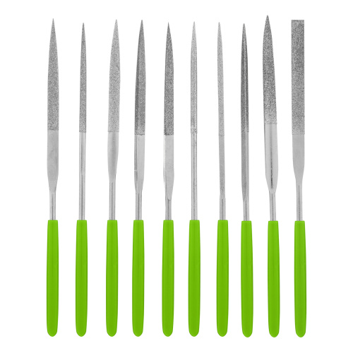 Набор надфилей алмазных, 140 х 50 х 3 мм, 10 шт Сибртех купить в Москве с доставкой по всей России | ProtosMarket.ru