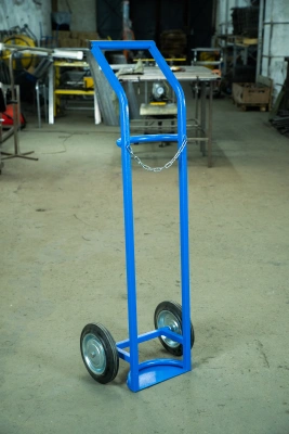 Тележка для газовых баллонов TOR ГБ-1, 1 баллон (литые колеса 250мм) по ценам производителя в Казани с доставкой по всей России