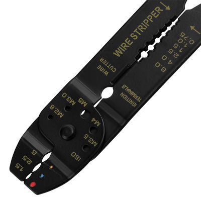 Щипцы, 210 мм, для зачистки электропроводов и обжима контактных кле мм, 1.5-6.5 мм Sparta купить в Москве с доставкой по всей России | ProtosMarket.ru