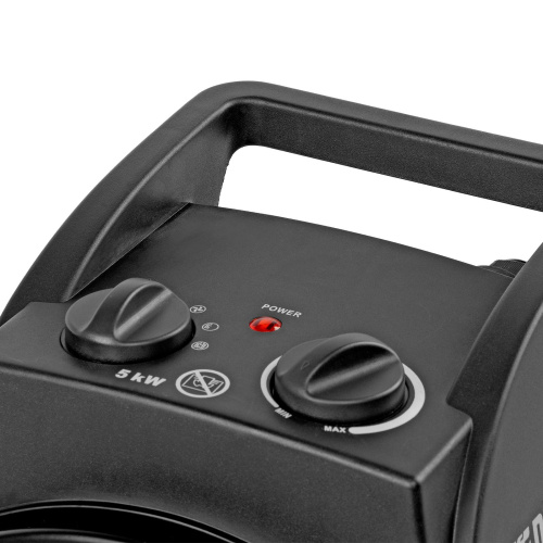 Тепловая пушка, керамический нагреватель (тепловентилятор) DHC 5-400, 230 В, 0.04/3/5 кВт Denzel по ценам производителя в Казани с доставкой по всей России