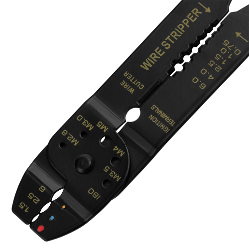 Щипцы, 210 мм, для зачистки электропроводов и обжима контактных кле мм, 1.5-6.5 мм Sparta купить в Москве с доставкой по всей России | ProtosMarket.ru