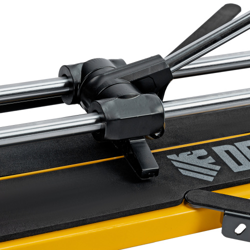 Плиткорез 600х14мм, цельнометал. напр., каретка на подш., стальная станина, рукоятка-пенал Denzel по ценам производителя в Казани с доставкой по всей России