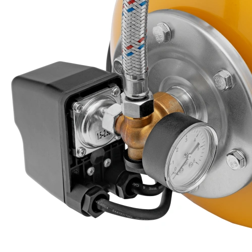 Насосная станция PS800X, 800 Вт, 3200 л/ч, ресивер 24 л, подъем 38 м, нержавейка Denzel купить в Москве с доставкой по всей России | ProtosMarket.ru