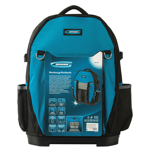 Рюкзак для инструмента Experte, 77 карманов, пластиковое дно, органайзер, 360 х 205 х 470 мм Gross купить в Москве с доставкой по всей России | ProtosMarket.ru