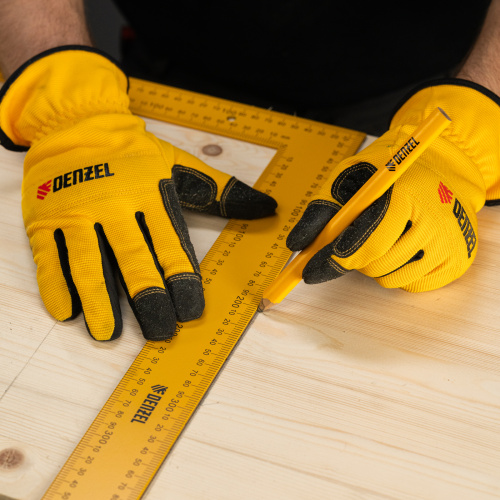 Угольник стальной, 400 х 600 мм Denzel по ценам производителя в Казани с доставкой по всей России