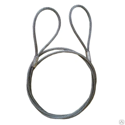 Буксир канатный TOR БТК 6,0 т 5,0 м опрессовка канат 11,0 мм (петля-петля)