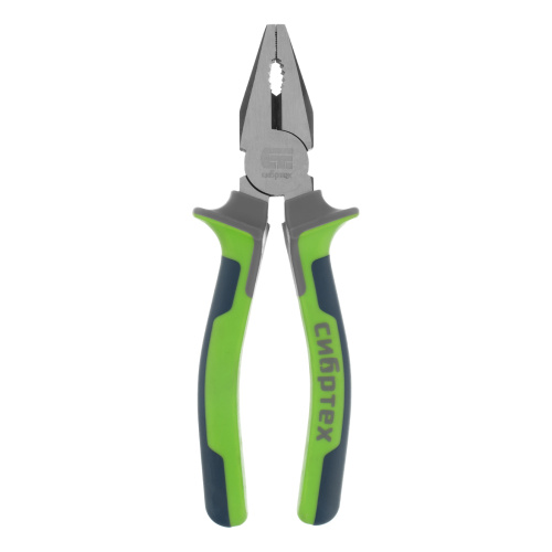 Плоскогубцы комбинированные, 180 мм, фосфатирование, трехкомпонентные рукоятки Сибртех купить в Москве с доставкой по всей России | ProtosMarket.ru