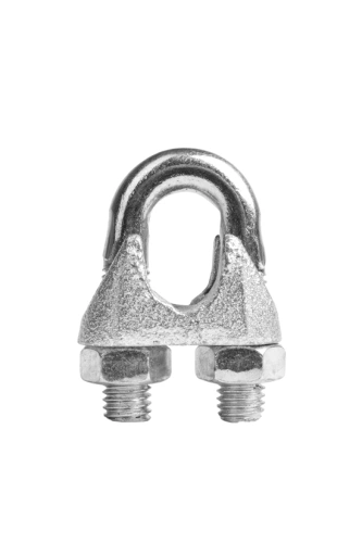 Зажим канатный TOR ф=16 мм DIN 741 (L) купить в Москве с доставкой по всей России | ProtosMarket.ru