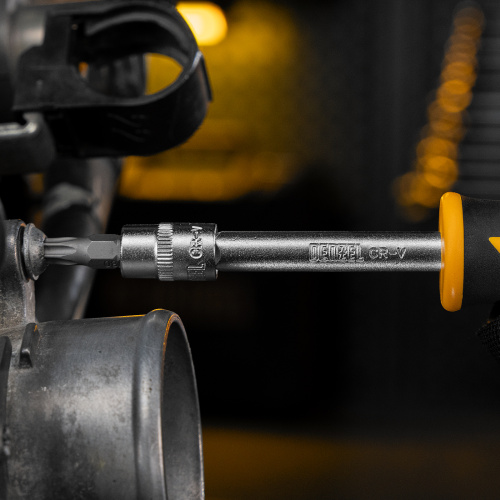 Набор инструментов, 1/2", 1/4", CrV, S2, пластиковый кейс, 94 предмета Denzel купить в Москве с доставкой по всей России | ProtosMarket.ru