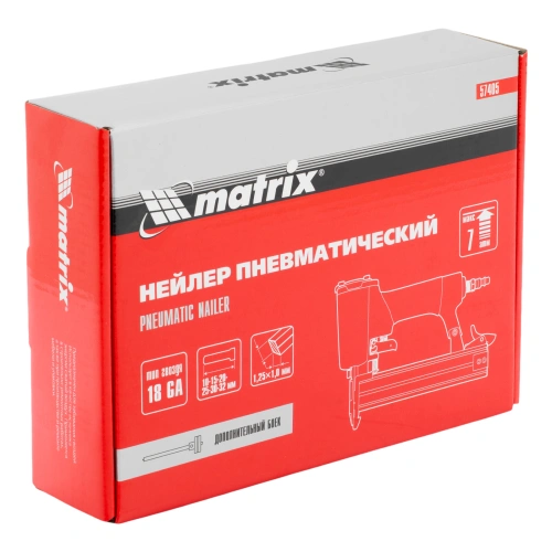 Нейлер пневматический для гвоздей от 10 до 32 мм Matrix купить в Москве с доставкой по всей России | ProtosMarket.ru