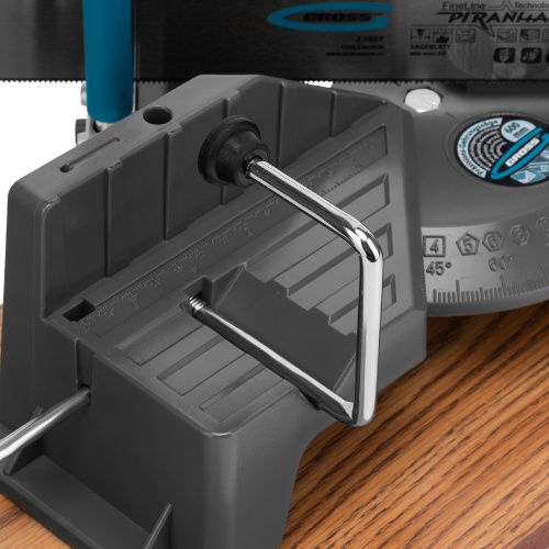 Стусло прецизионное, двухплоскостное, пила 600 мм, две прижимные струбцины, ограничительный упор Gross купить в Москве с доставкой по всей России | ProtosMarket.ru