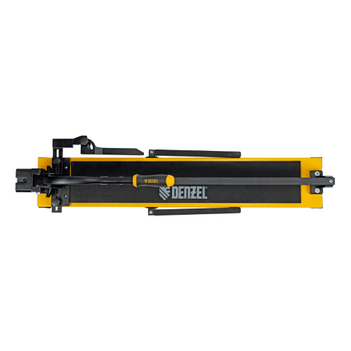 Плиткорез рельсовый 800х16мм, каретка на подш., стальная станина, усил. рукоятка-пенал Denzel по ценам производителя в Казани с доставкой по всей России