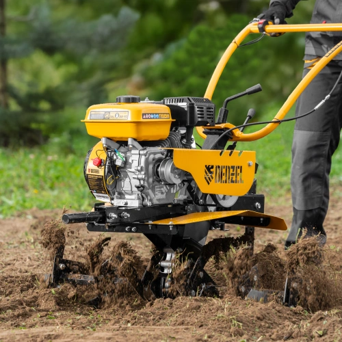 Мотоблок DPT-170S, 7 л.с., ремен.сцеп, фрез 3х4, ШОМ, передачи 2В/1Н Denzel по ценам производителя в Казани с доставкой по всей России