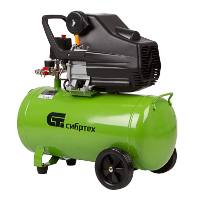 Компрессор воздушный КК-1500/50, 1.5 кВт, 198 л/мин, 50 л, прямой привод, масляный Сибртех купить в Москве с доставкой по всей России | ProtosMarket.ru