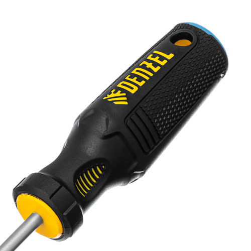 Отвертка, SL5x100 мм, S2, 3к рукоятка Denzel по ценам производителя в Казани с доставкой по всей России