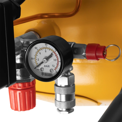 Компрессор воздушный BCV2200/100, ременный привод, 2.2 кВт, 100 литров, 370 л/мин Denzel по ценам производителя в Казани с доставкой по всей России