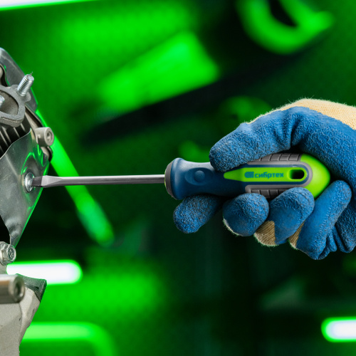 Набор отверток, CrV, трехкомпонентные рукоятки, 6 предметов Сибртех купить в Москве с доставкой по всей России | ProtosMarket.ru