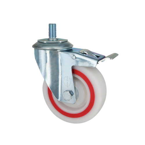 Колесо полипропиленовое с болтом и тормозом EM05 MBTM 100 F по ценам производителя в Казани с доставкой по всей России