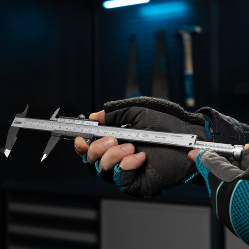 Штангенциркуль, 150 мм, 0.02 мм, нержавеющая сталь, с глубиномером Gross по ценам производителя в Казани с доставкой по всей России